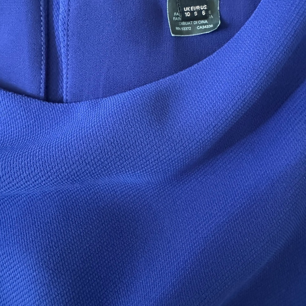 French Connection Vibrant Blue Dress - Picture 5 of 6
